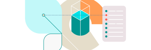 Illustration of a 3D bar graph